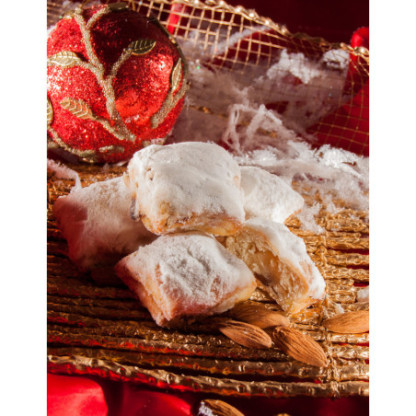 Petits gâteaux de Noël à la pâte d'amande | Minis Stollen 350g