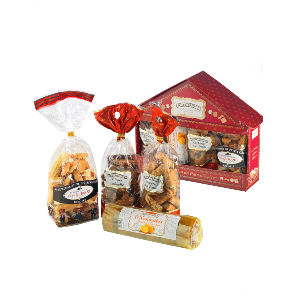 Maisonnette composée 4 assortiments