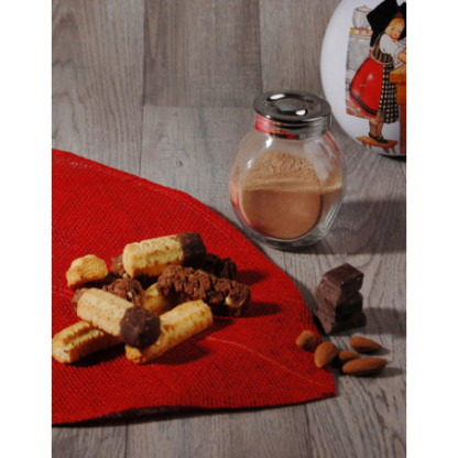 Assortiment de 3 spritzbredele Biscuiterie de l'Oncle Hansi 200g Assortiment de 3 spritzbredele Biscuiterie de l'Oncle Hansi 200g