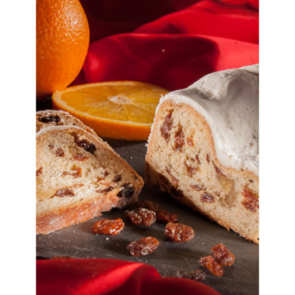 Stollen à l'orange et pâte d’amande 200g