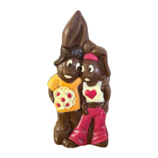 Lapins amoureux - Chocolat lait 225g