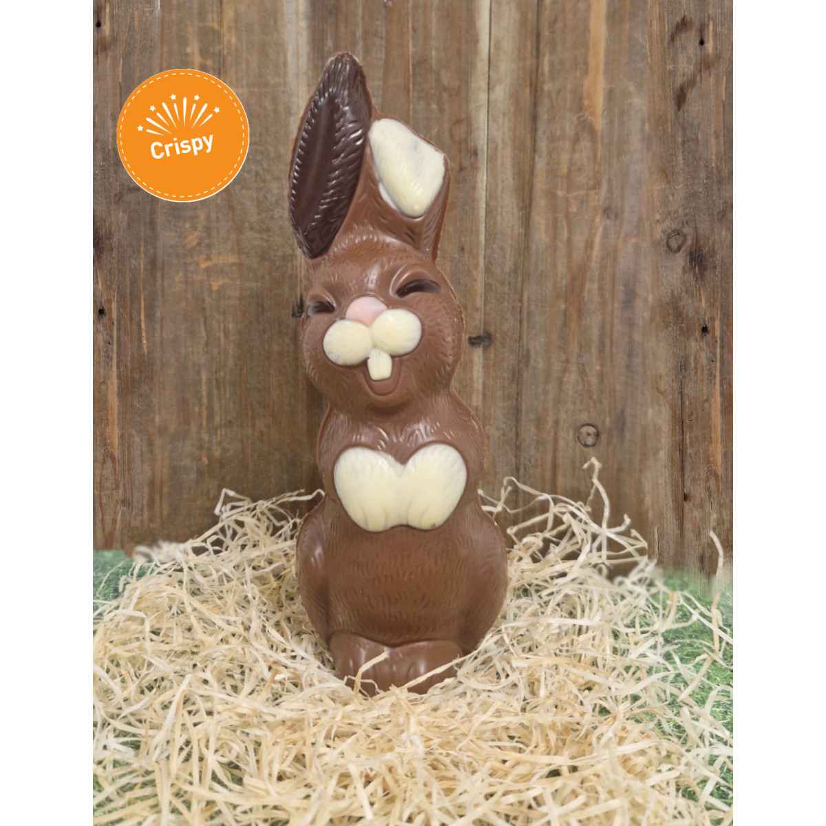 Lapin souriant - Chocolat lait Crispy 250g