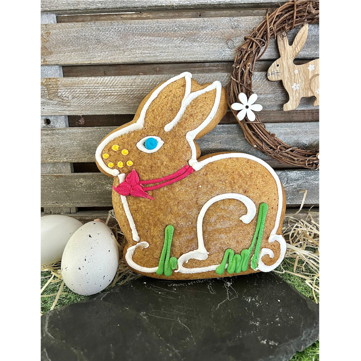 Lapin assis en pain d'épices n°2