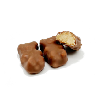 Oursons guimauve caramel - Chocolat lait 100g