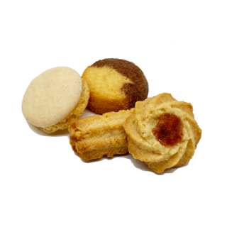 Assortiment de bredeles, petits gâteaux de noël alsaciens Biscuiterie de l'Oncle Hansi 200g
