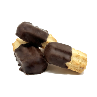 Spritz bredele au beurre enrobés chocolat Biscuiterie de l'Oncle Hansi 200g