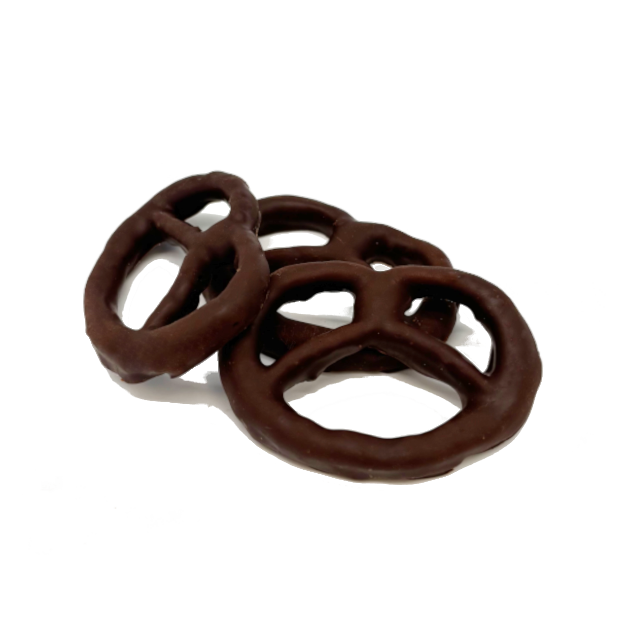 Bretzels salés enrobés - Chocolat noir 100g