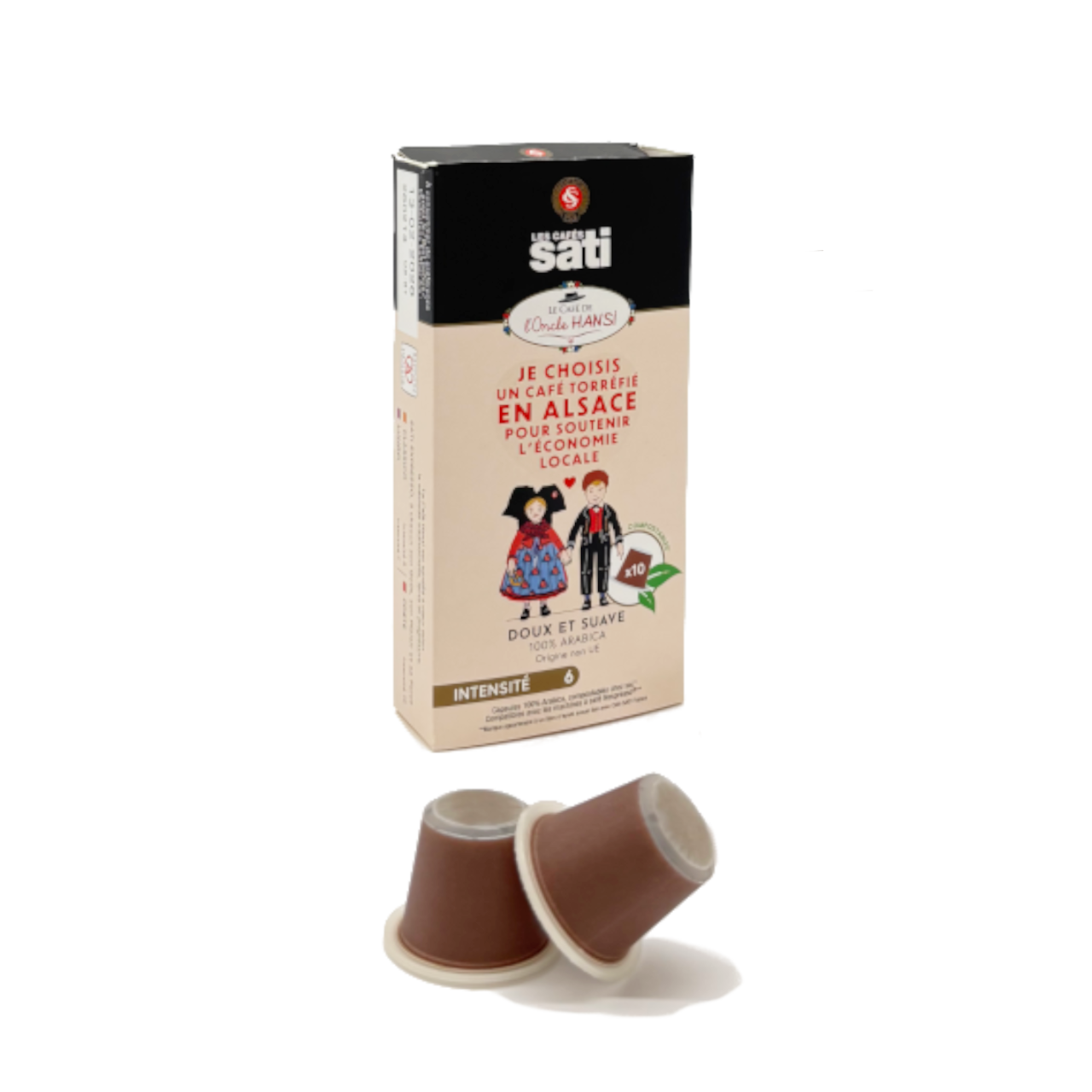 SATI ESPRESSO HANSI capsules x10 55g