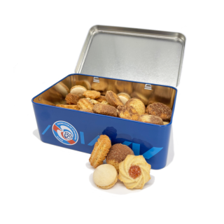 Boîte à sucre Racing garnie petits gâteaux 300g