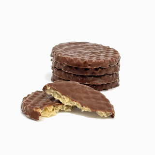 Gaufrettes enrobées - Chocolat au lait 150g