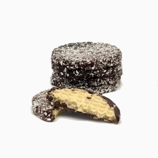 Gaufrettes enrobées - Chocolat noir coco 150g