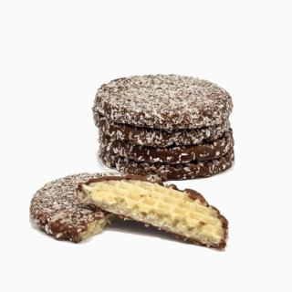Gaufrettes enrobées - Chocolat lait coco 150g