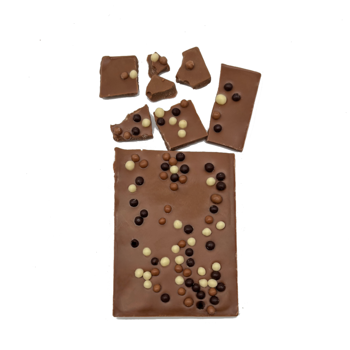 Tablette Perlée - Chocolat lait 100g