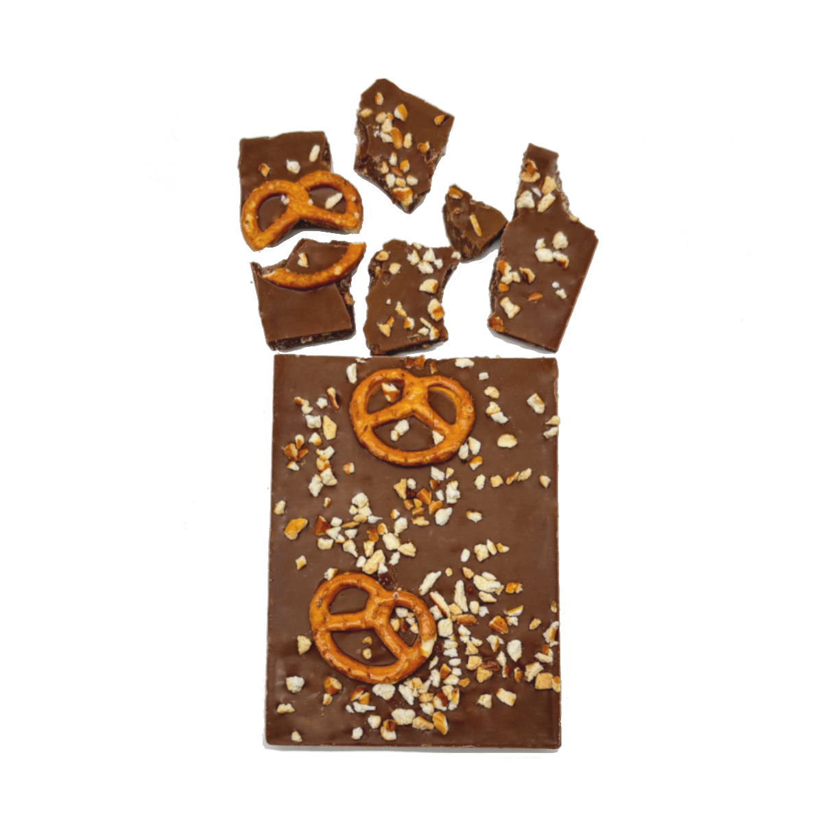 Tablette Bretzel - Chocolat lait 100g