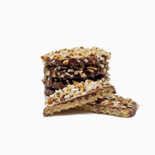 Gaufrettes enrobées - Chocolat lait bretzel 150g