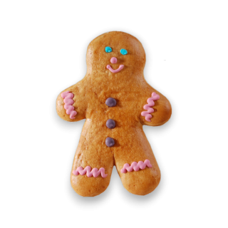 Bonhomme en Pain d'Epices d'Alsace "Mannele" 80g