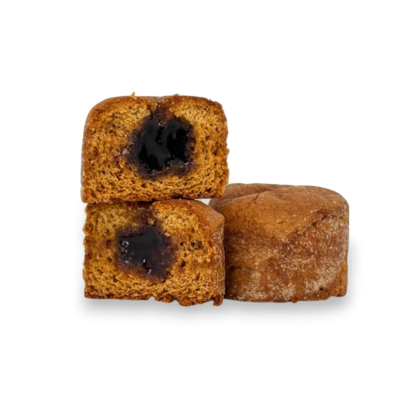 6 Nonnettes au miel fourrées à la myrtille 150g