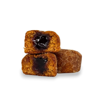 5 Mini Nonnettes fourrées à la framboise 95g