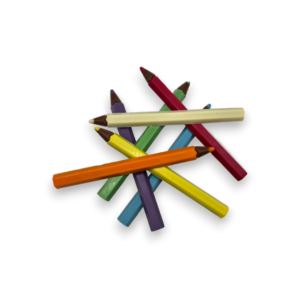 Crayons de couleurs en chocolat 100g