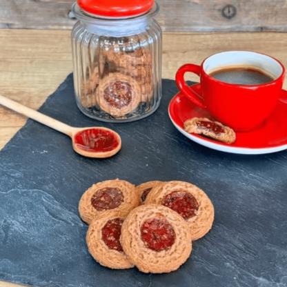 Mini Tartelette de Linz Biscuiterie de l'Oncle Hansi 200g