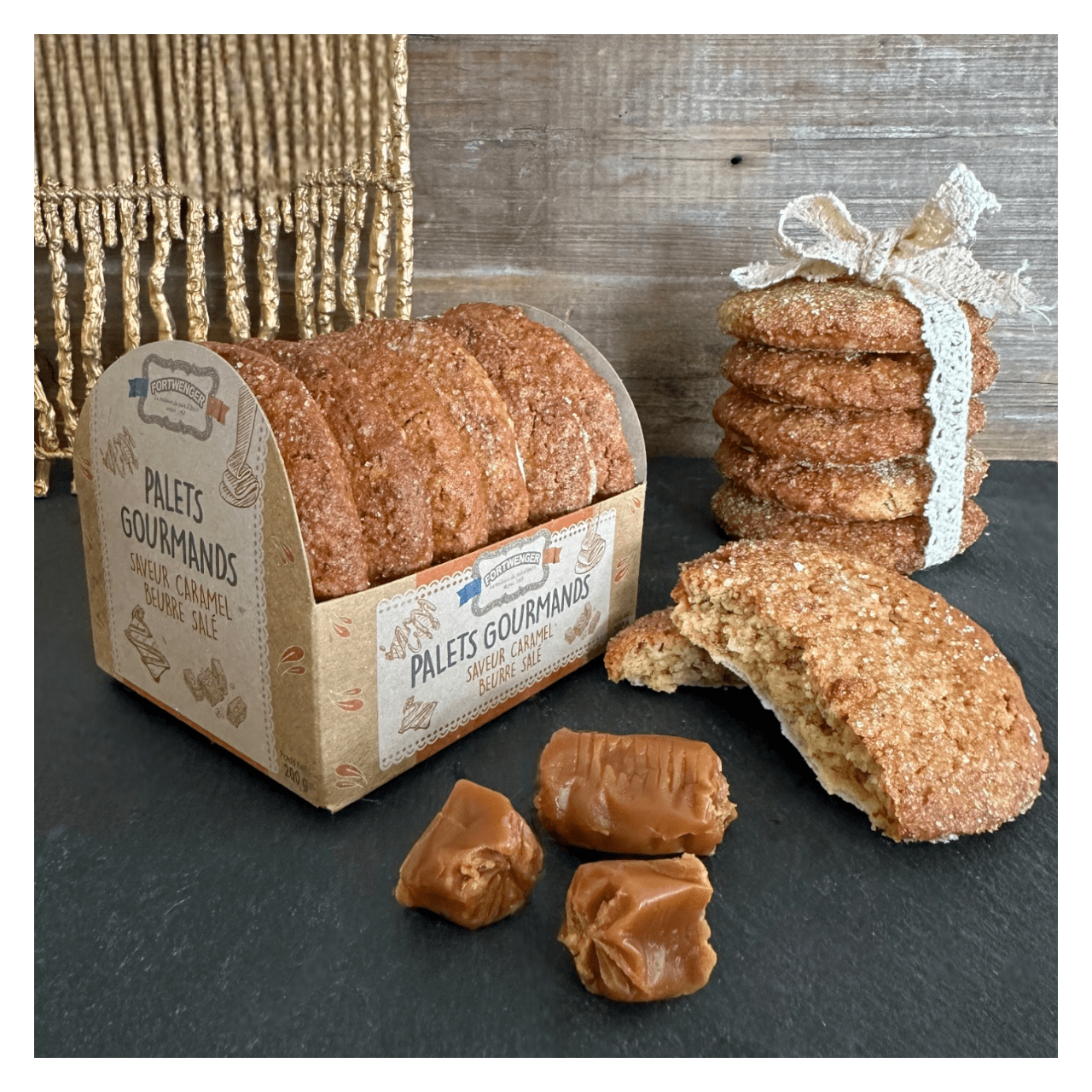 Palets gourmands Caramel beurre salé 200g