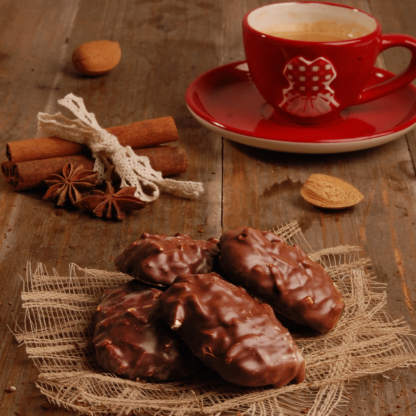 Créoles aux amandes chocolat au lait 200g