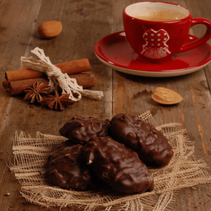 Créoles amandes noir 200g
