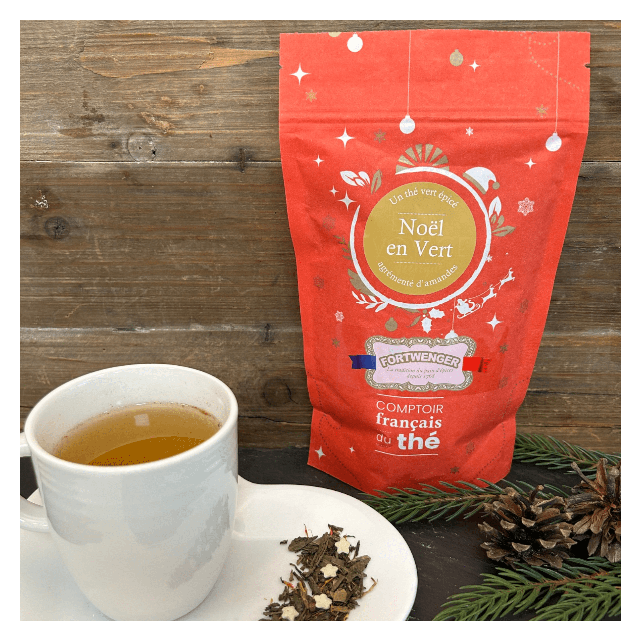 Thé vert Noël en Vert 100g