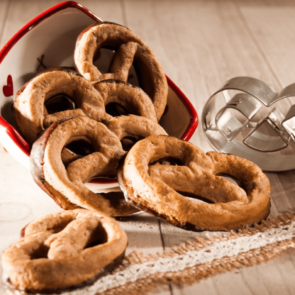 Bretzels au chocolat Biscuiterie de l'Oncle Hansi 200g