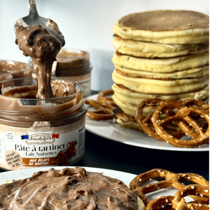 Pâte à tartiner Lait et bretzel 250g