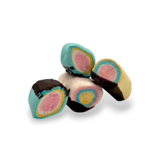 Guimauve mini sur fond choco 150g
