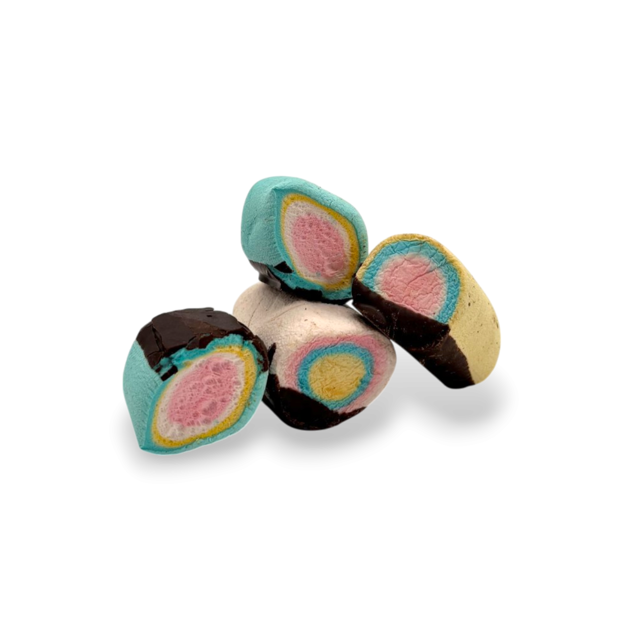 Guimauve mini sur fond choco 150g