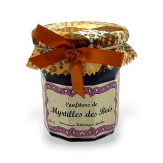Confiture à la myrtille des bois
