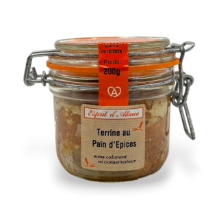 Terrine au pain d'épices 200g