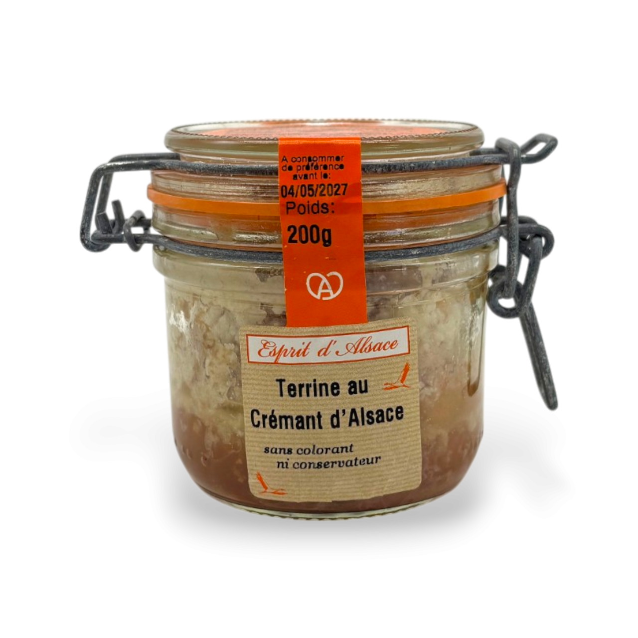 Terrine au crémant d'Alsace 200g