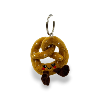 Porte clés peluche Bretzel 8cm