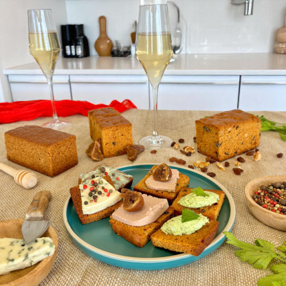 Pain d'épices des Gourmets - Pur miel 50% 200g