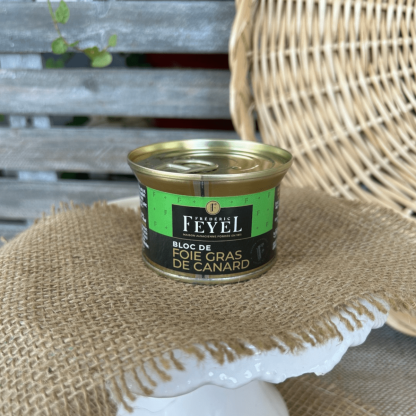 Bloc de foie gras de canard 130g