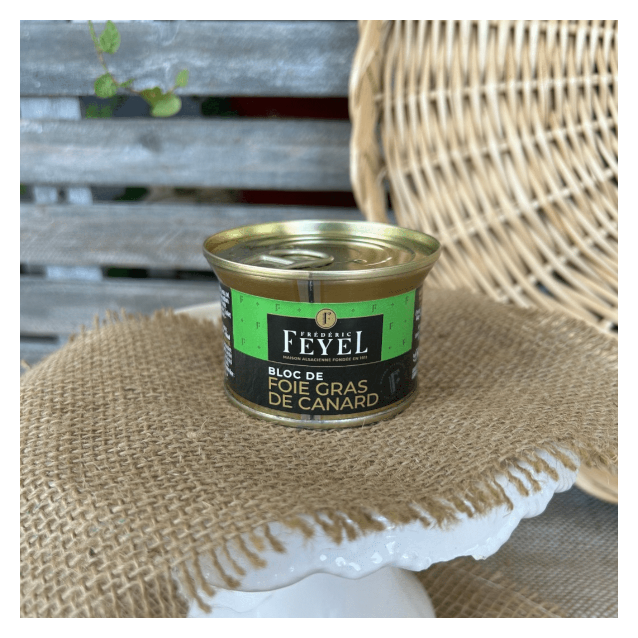 Bloc de foie gras de canard 130g