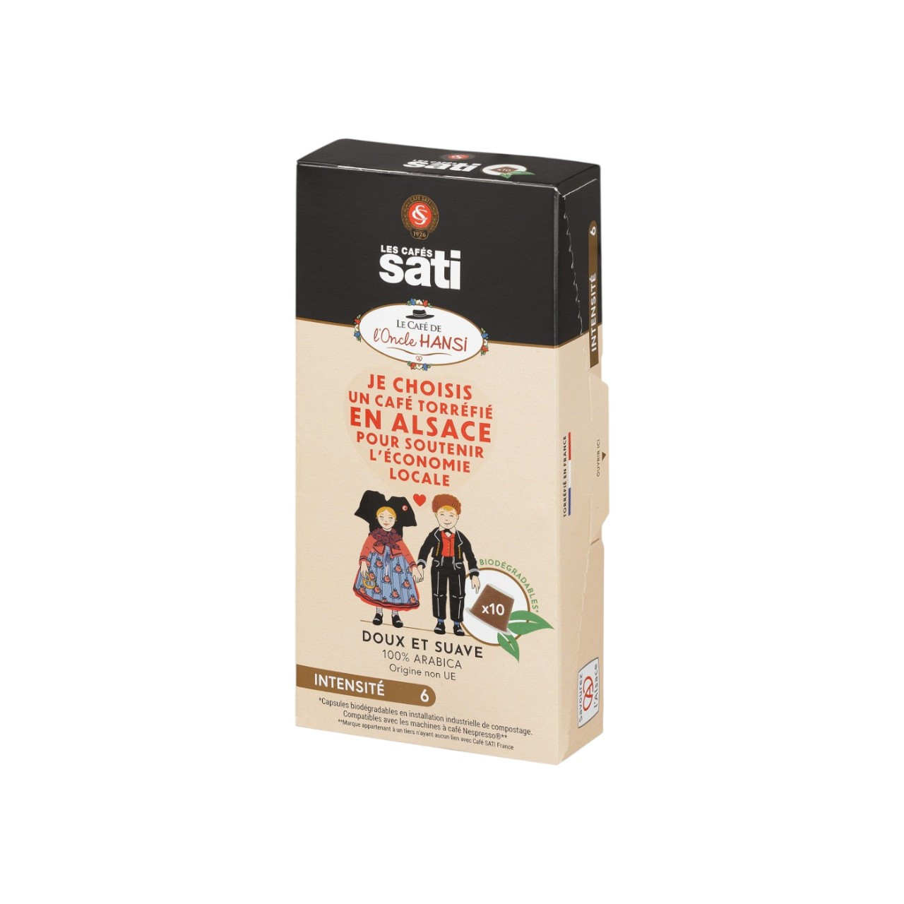SATI ESPRESSO HANSI capsules x10 55g