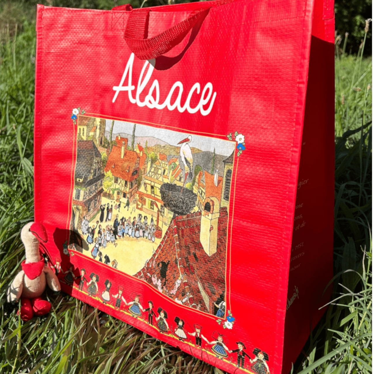 Sac cabas Hansi rouge