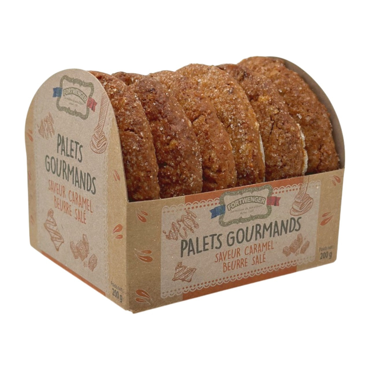 Palets gourmands Caramel beurre salé 200g