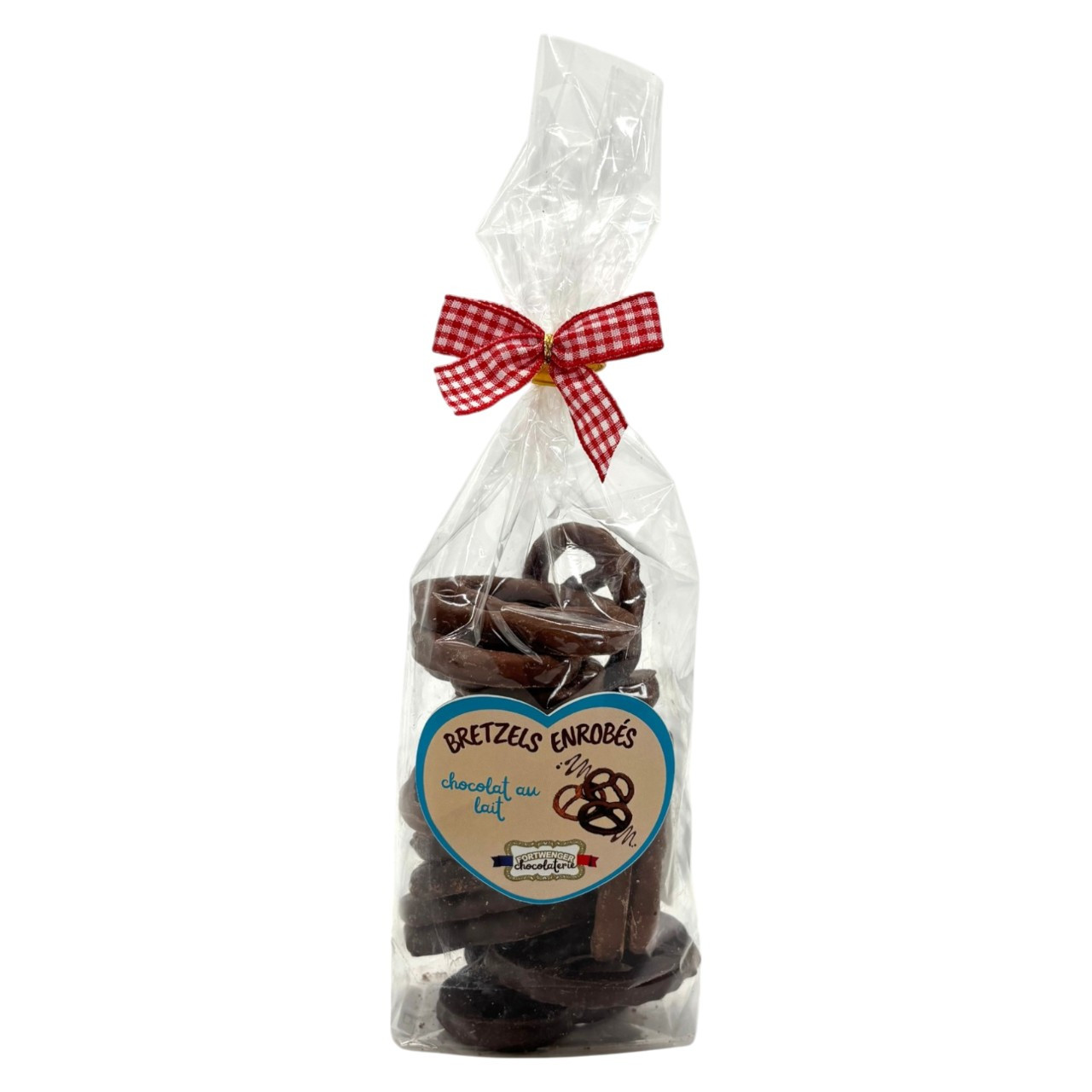 Bretzels chocolat au lait 100g