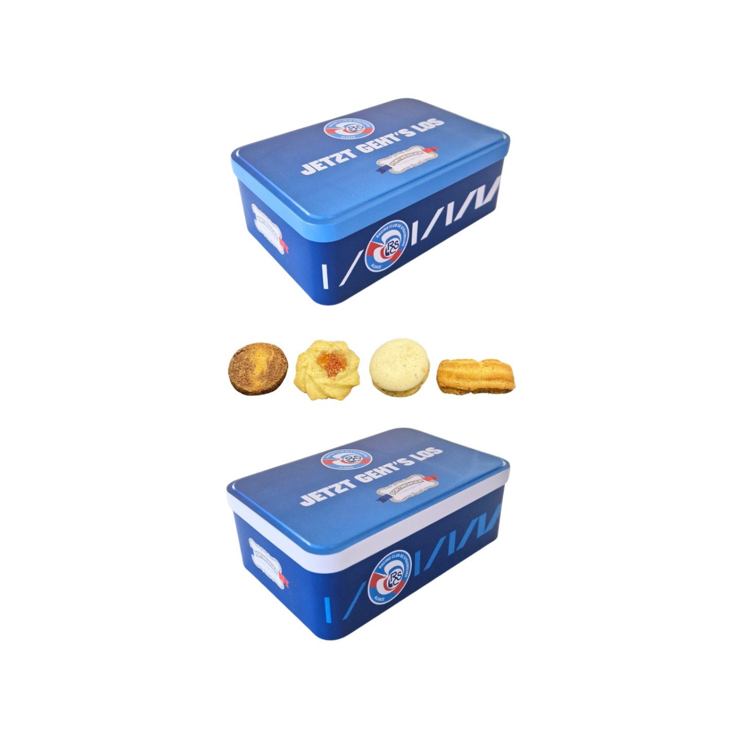 LA BOÎTE À GÂTEAUX Boîte à gâteaux blanche 31 x 31 x 5 cm