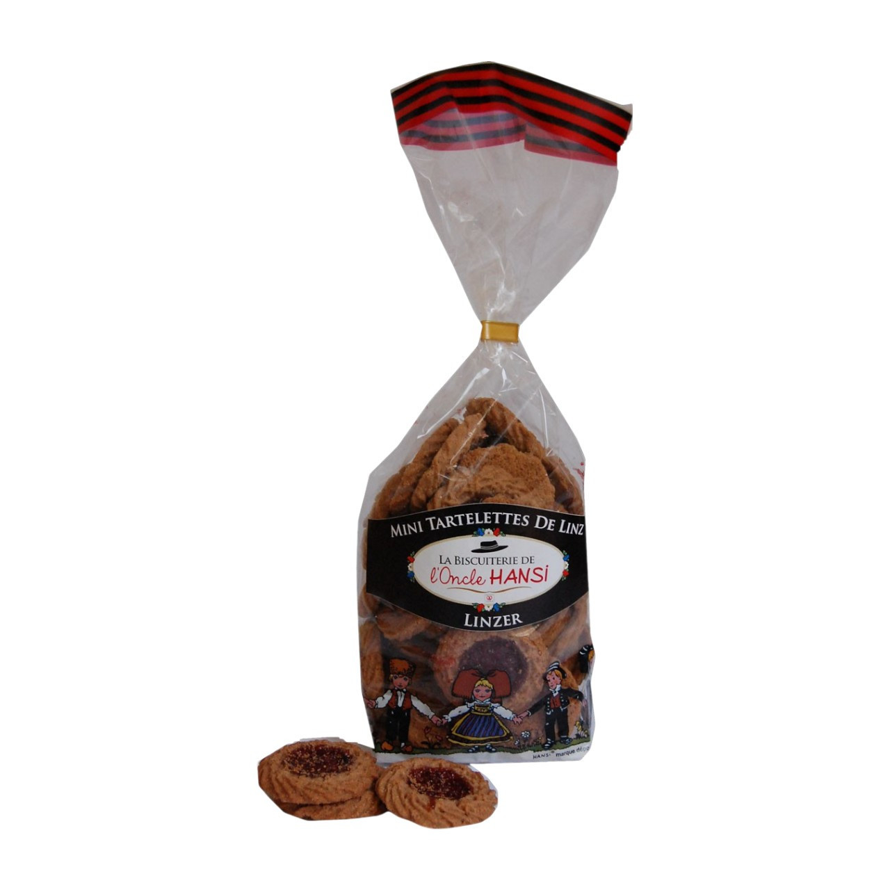 Mini Tartelette de Linz Biscuiterie de l'Oncle Hansi 200g