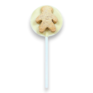 Sucette Mannele Speculos - Chocolat blanc 17g