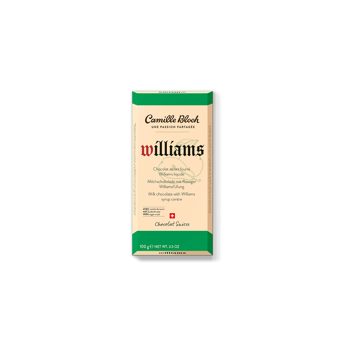 Tablette Williams 100g