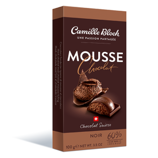 Tablette Mousse Noir 100g