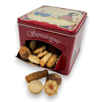 Boite distributrice Biscuiterie de l'Oncle  Hansi
