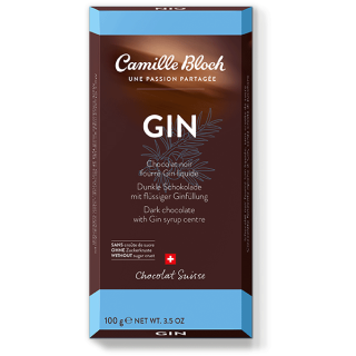 Tablette Gin Noir 100g